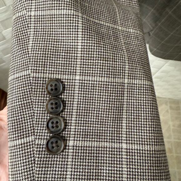 Jos. A. Bank Gray Windowpane Sport Coat - Picture 3 of 6